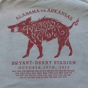 Alabama vs Arkansas Game Day T-Shirt Oct 19, 2013